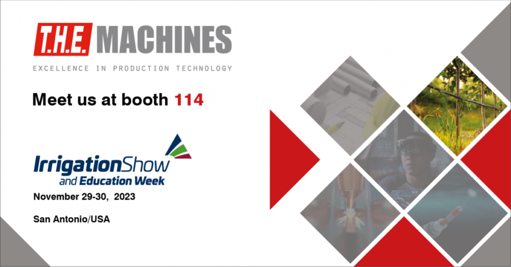 Join us at Irrigation show 2023 in San Antonio, Texas, 29th and 30th